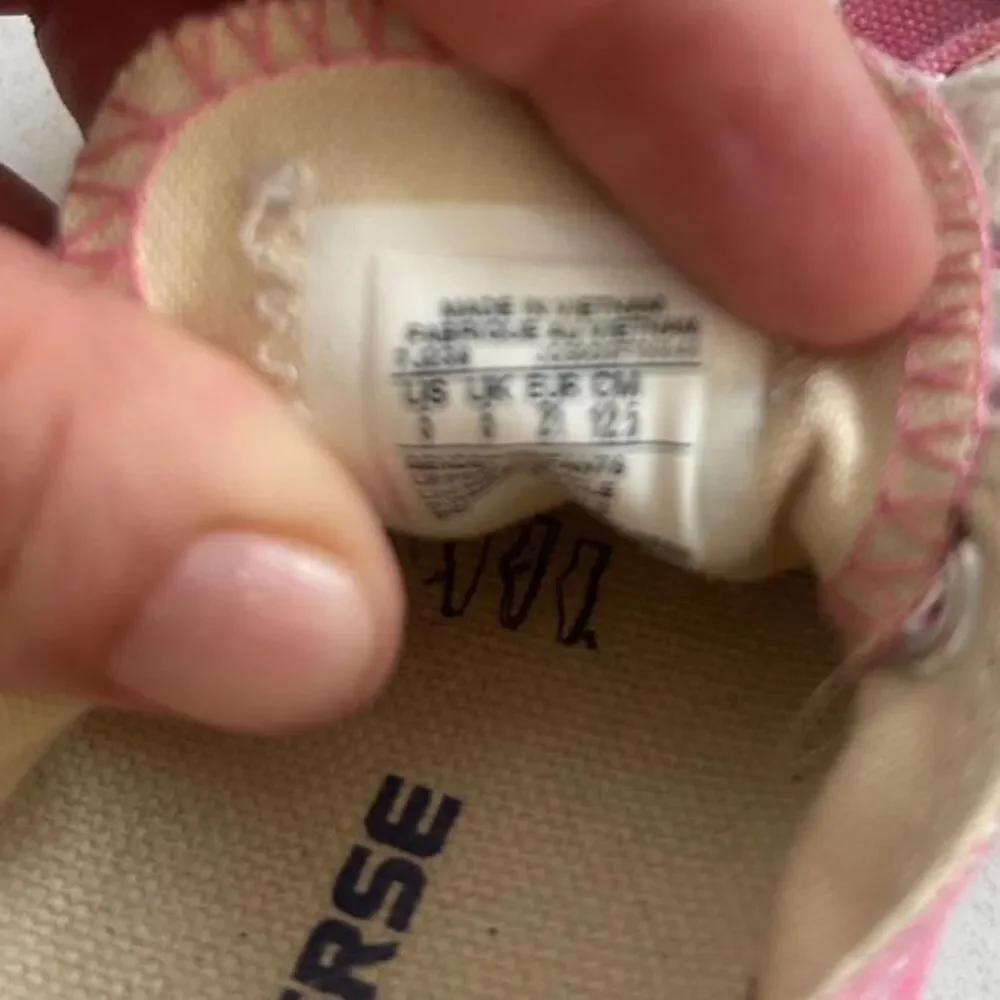 Toddler Converse Pink Trainers